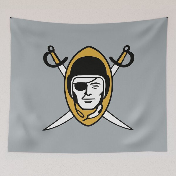 Item preview, Raider retro emblem designed and sold by sabinako.