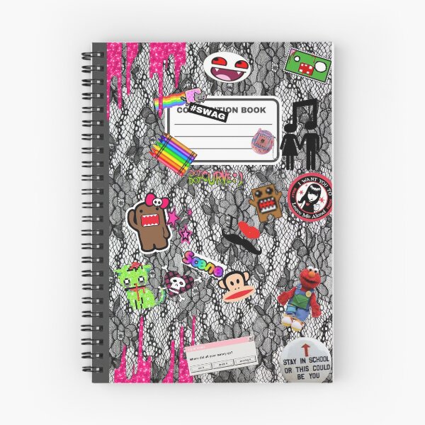 Item preview, Bobby jack Domo-Kun 2000s composition notebook designed and sold by aquabutterflyco .