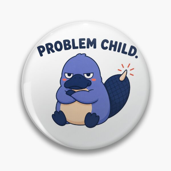 Item preview, Problem Child – Grumpy Platypus With Attitude designed and sold by OddFellasClub.