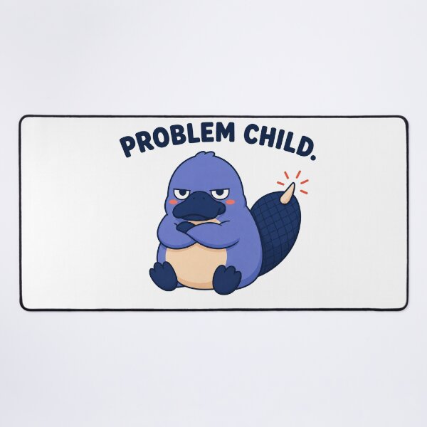 Item preview, Problem Child – Grumpy Platypus With Attitude designed and sold by OddFellasClub.