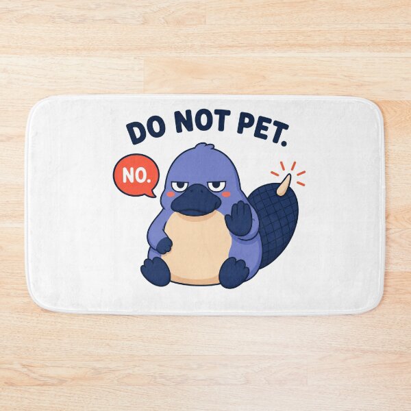 Item preview, Do Not Pet – Grumpy Platypus With Attitude designed and sold by OddFellasClub.
