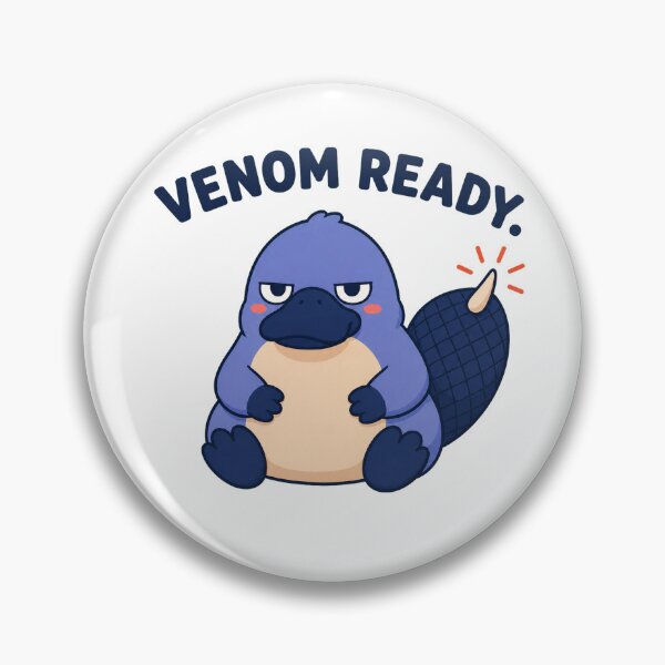 Item preview, Venom Ready – Angry Platypus With Attitude designed and sold by OddFellasClub.