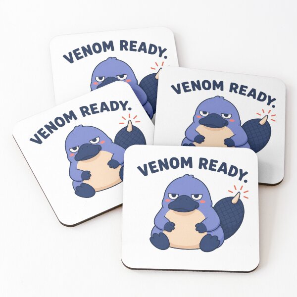 Item preview, Venom Ready – Angry Platypus With Attitude designed and sold by OddFellasClub.