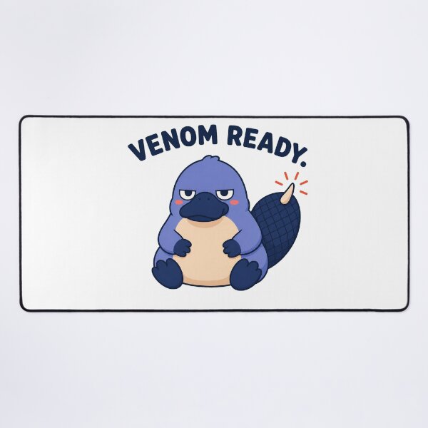 Item preview, Venom Ready – Angry Platypus With Attitude designed and sold by OddFellasClub.