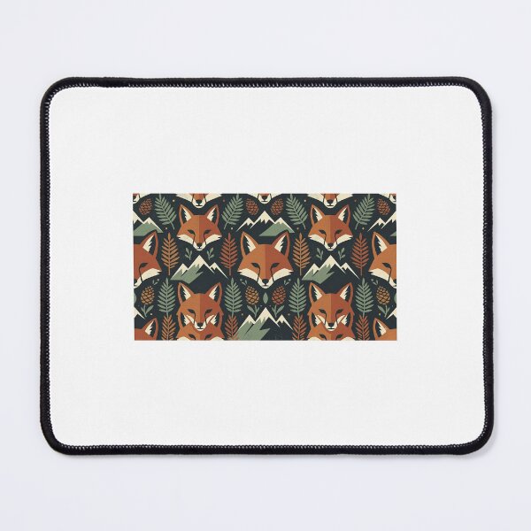 Item preview, Woodland Fox & Forest Pattern designed and sold by Ak-art-shop.