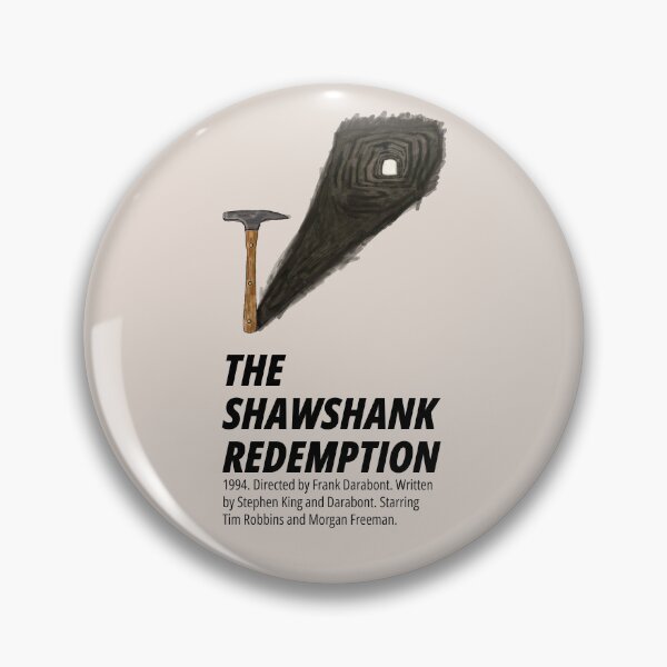 Item preview, The Shawshank Redemption (1994) minimalist movie poster | hope from steel designed and sold by Three stacked penguins.