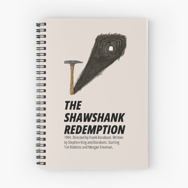 Item preview, The Shawshank Redemption (1994) minimalist movie poster | hope from steel designed and sold by Three stacked penguins.