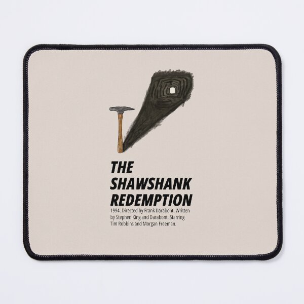 Item preview, The Shawshank Redemption (1994) minimalist movie poster | hope from steel designed and sold by Three stacked penguins.