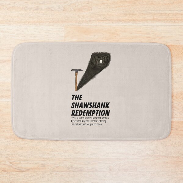 Item preview, The Shawshank Redemption (1994) minimalist movie poster | hope from steel designed and sold by Three stacked penguins.
