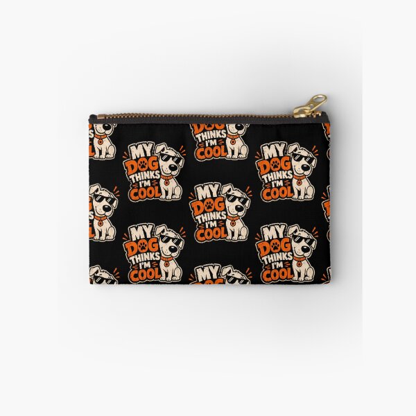 Item preview, My Dog Thinks I'm Cool Funny Dog Lover Design designed and sold by rafaeltto.