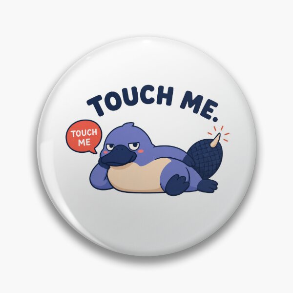 Item preview, Touch Me – Sassy Platypus With Attitude designed and sold by OddFellasClub.