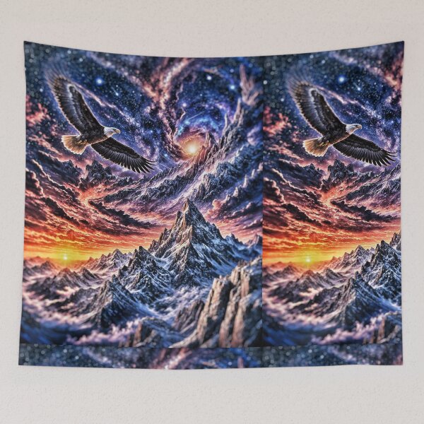 Item preview, Eagle wall art print designed and sold by The Empire Of Digital Art..