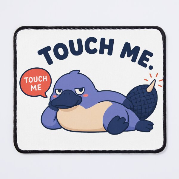 Item preview, Touch Me – Sassy Platypus With Attitude designed and sold by OddFellasClub.