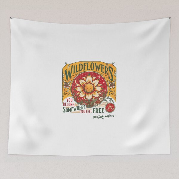 Item preview, Tom-Petty-Wildflowers Vintage designed and sold by flat6frequency.