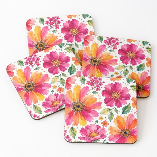Item preview, Copy of Copy of Bright Floral Pattern (large) designed and sold by PhoenixorFlame7.