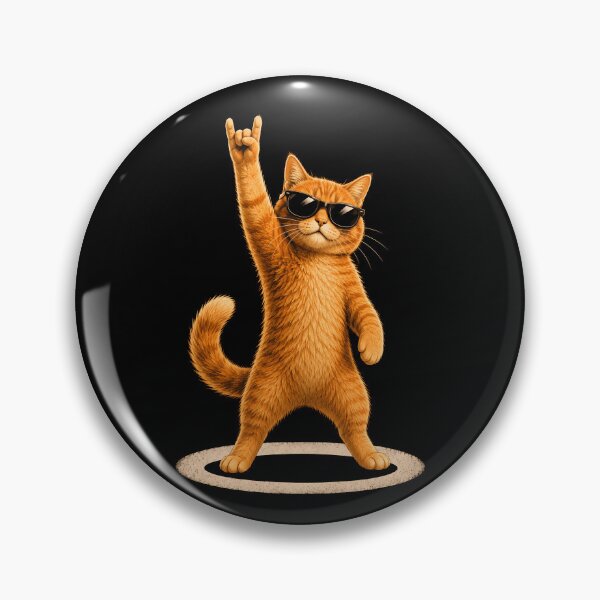 Item preview, Cool cat rocking out in sunglasses designed and sold by rafaeltto.