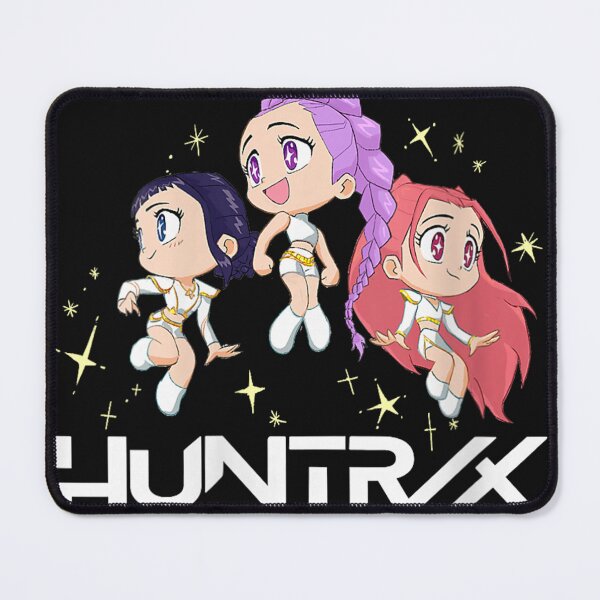 Item preview, Women's Kpop Demon Hunters Huntrix Chibi Sparks Group Shot V-Neck designed and sold by NatashaRosalia.