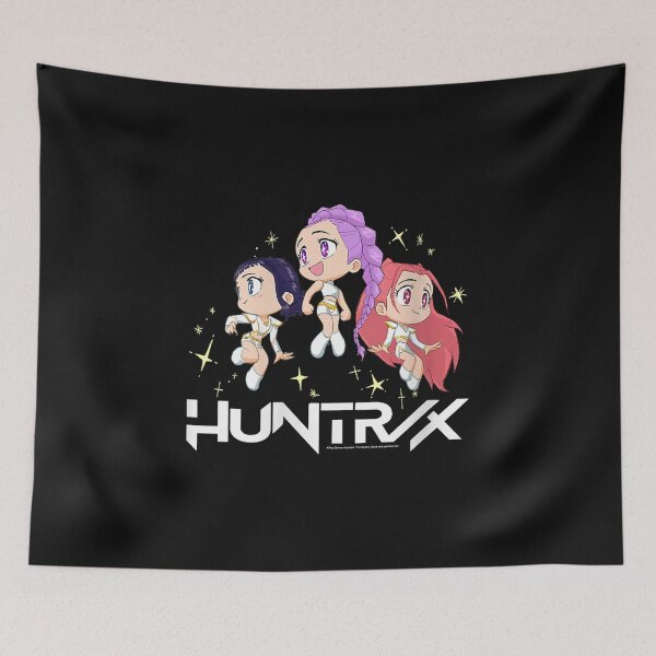 Item preview, Women's Kpop Demon Hunters Huntrix Chibi Sparks Group Shot V-Neck designed and sold by NatashaRosalia.