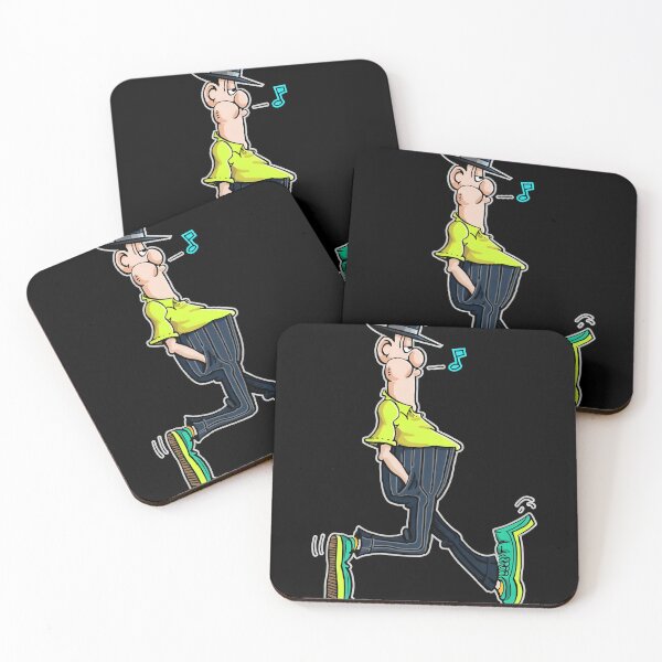 Item preview, Cartoon Man Whistling Happily Walking  designed and sold by satosakaa.