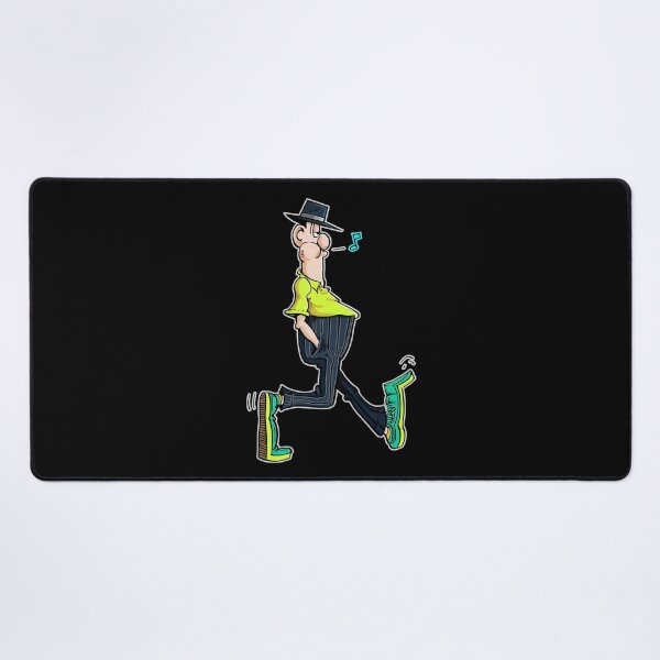 Item preview, Cartoon Man Whistling Happily Walking designed and sold by satosakaa.