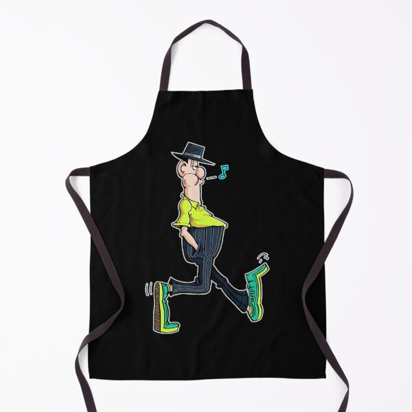 Item preview, Cartoon Man Whistling Happily Walking designed and sold by satosakaa.