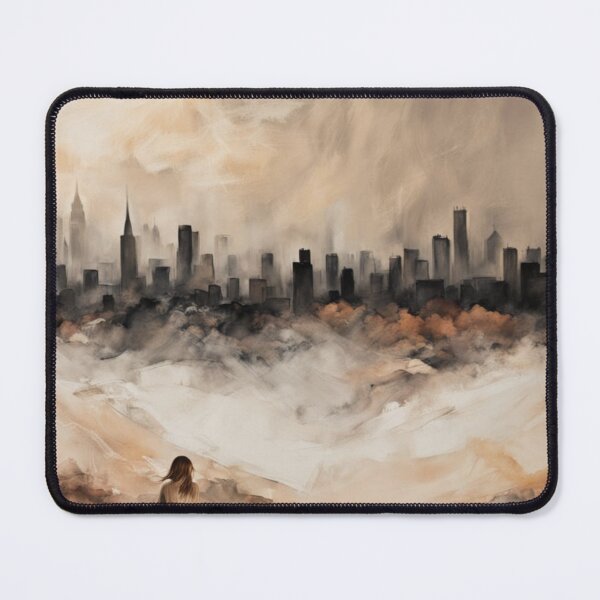 Item preview, In the Distance, A City designed and sold by AJSRPrints.