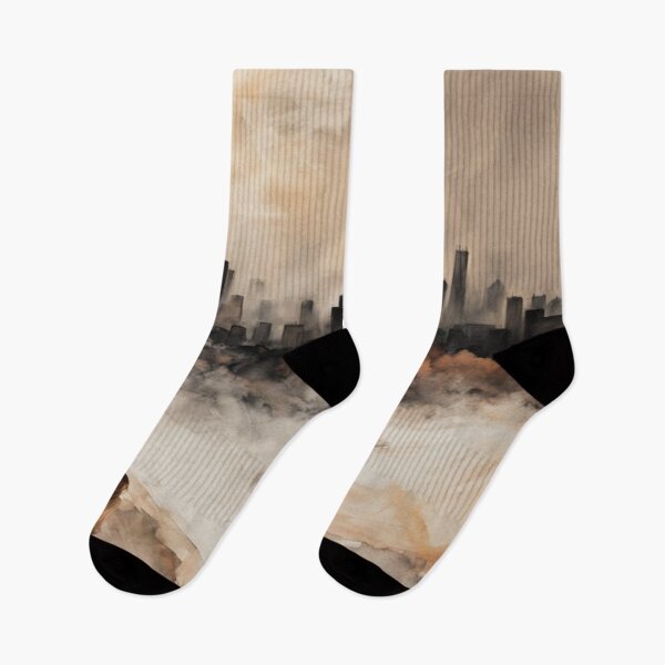 Item preview, In the Distance, A City designed and sold by AJSRPrints.