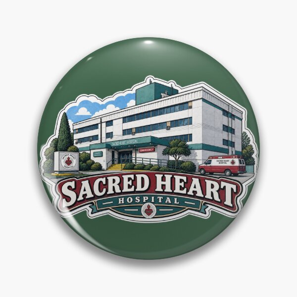 Item preview, Sacred Heart Hospital Scrubs TV Show Logo designed and sold by killem667.