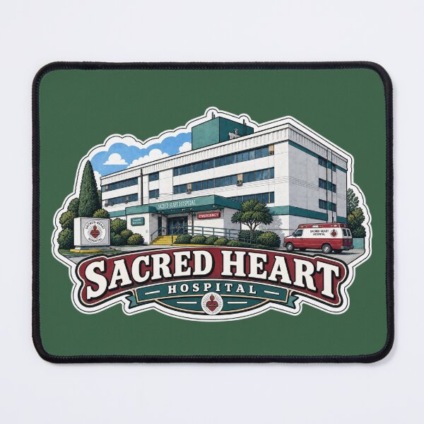 Item preview, Sacred Heart Hospital Scrubs TV Show Logo designed and sold by killem667.