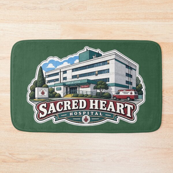 Item preview, Sacred Heart Hospital Scrubs TV Show Logo designed and sold by killem667.