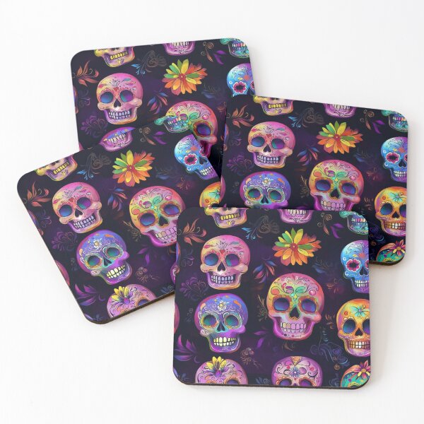 Item preview, Day Of The Dead Sugar Skulls designed and sold by calypso-designs.