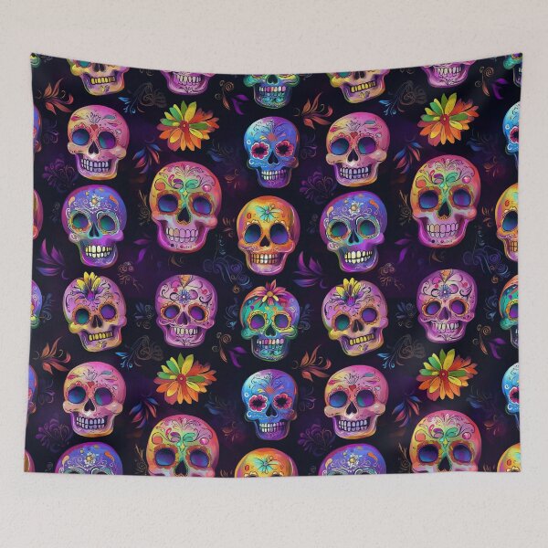 Item preview, Day Of The Dead Sugar Skulls designed and sold by calypso-designs.