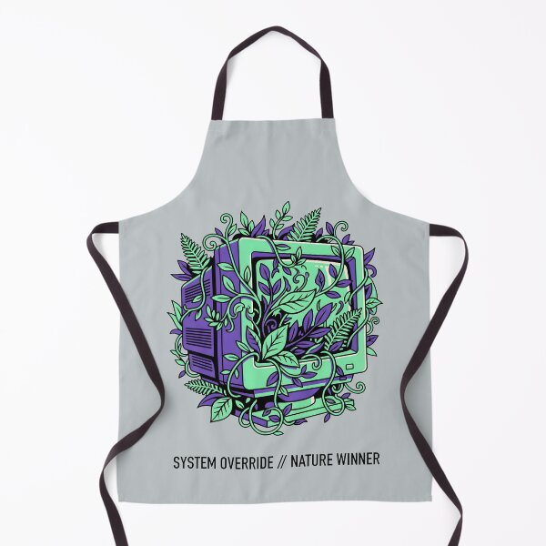Item preview, System Override Nature Winner - Retro Tech Plant Art Eco Gift designed and sold by SplashTastic.