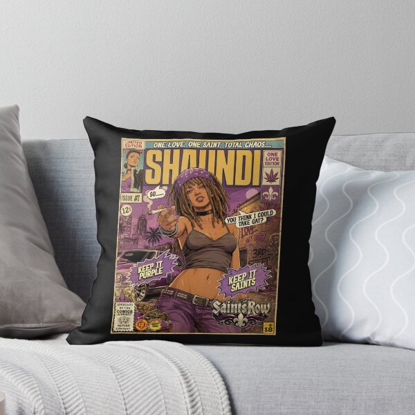 Item preview, Saints Row Shaundi Vintage Retro Comic Cover Art designed and sold by Back2Collage.