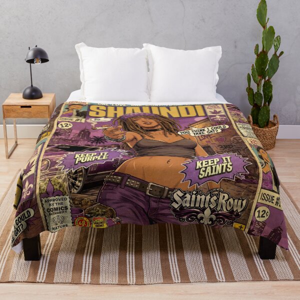 Item preview, Saints Row Shaundi Vintage Retro Comic Cover Art designed and sold by Back2Collage.