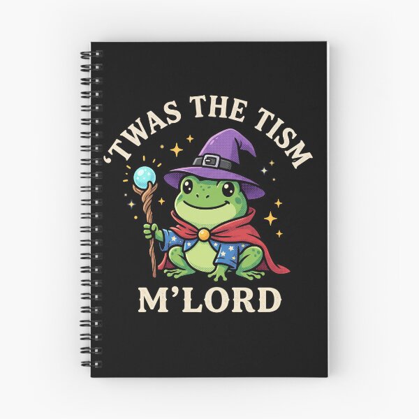 Item preview, Twas The Tism M'Lord Funny Frog Wizard Meme designed and sold by AdyKurniawan.