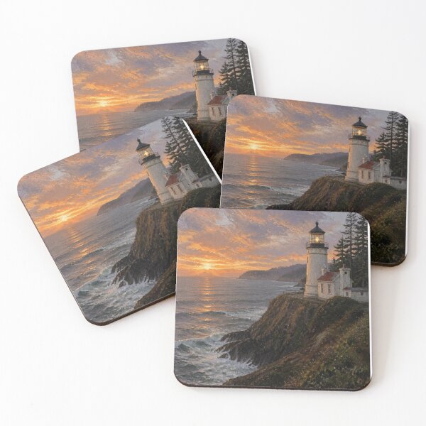 Item preview, West coast Lighthouse designed and sold by Artnovalty.redbubble.com.