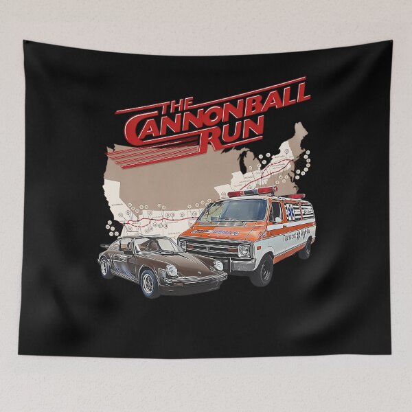 Item preview, THE CANNONBALLS RUN designed and sold by Pixelb00nz8Bit.