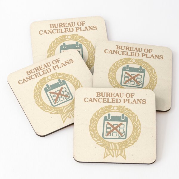 Item preview, Bureau of Canceled Plans Retro Poster designed and sold by PictorialWhimsy.