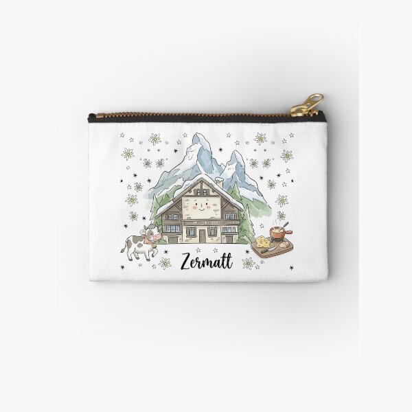 Item preview, Cute Matterhorn Zermatt Doodle Art designed and sold by RamyGallery.