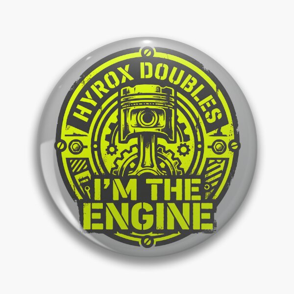 Item preview, Hyrox Doubles Im The Engine - Functional Fitness Gym Humor designed and sold by SplashTastic.