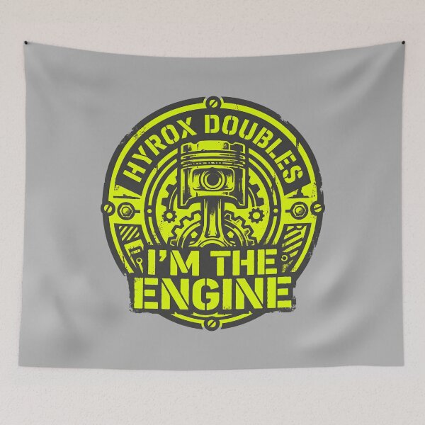 Item preview, Hyrox Doubles Im The Engine - Functional Fitness Gym Humor designed and sold by SplashTastic.