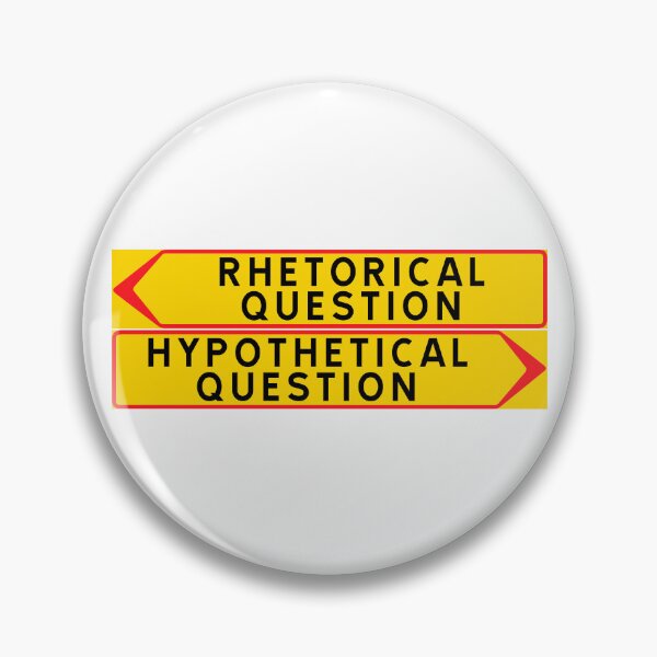 Item preview, Rhetorical vs Hypothetical designed and sold by ALF2023.