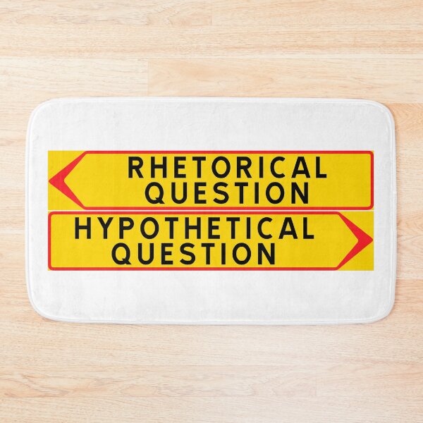 Item preview, Rhetorical vs Hypothetical designed and sold by ALF2023.