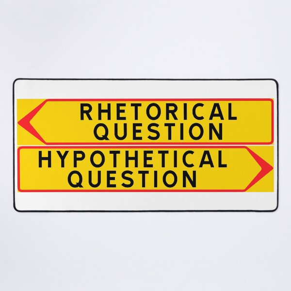 Item preview, Rhetorical vs Hypothetical designed and sold by ALF2023.