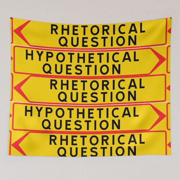 Item preview, Rhetorical vs Hypothetical designed and sold by ALF2023.