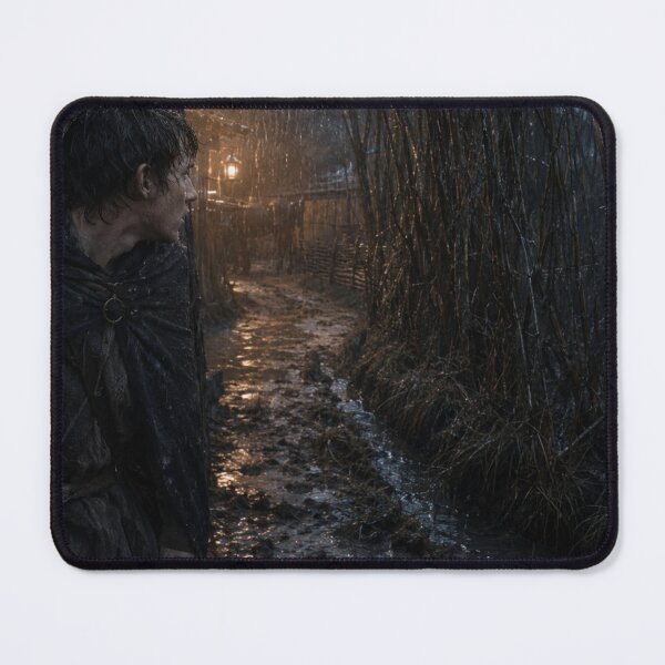 Item preview, Viking Age Archer in the Rain | Dark Historical Fantasy Norse & Anglo-Saxon Standoff designed and sold by Element Horizon Studio.