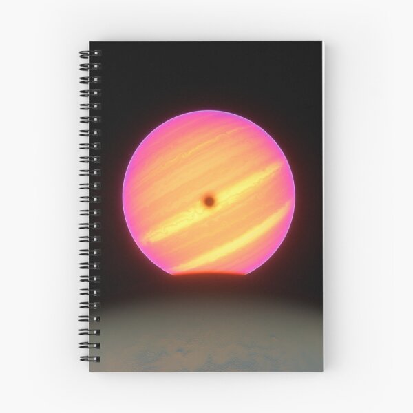 Item preview, Aurelia Prime Neon Gas Giant Space Art designed and sold by sbjnk.