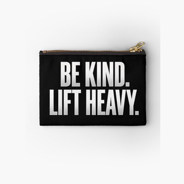 Item preview, Be Kind Lift Heavy Gym Motivation Retro Halftone designed and sold by AdyKurniawan.