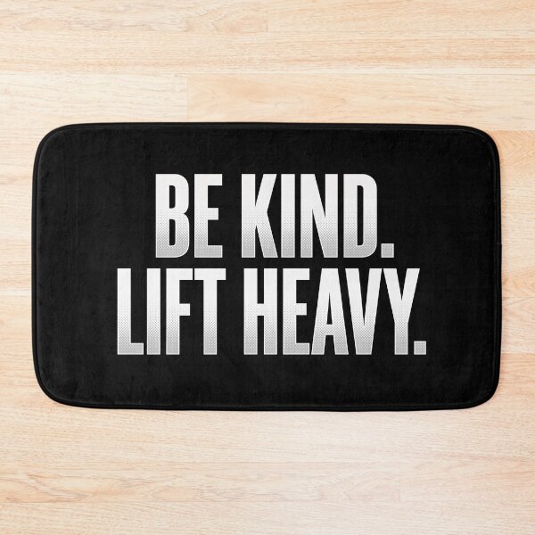 Item preview, Be Kind Lift Heavy Gym Motivation Retro Halftone designed and sold by AdyKurniawan.